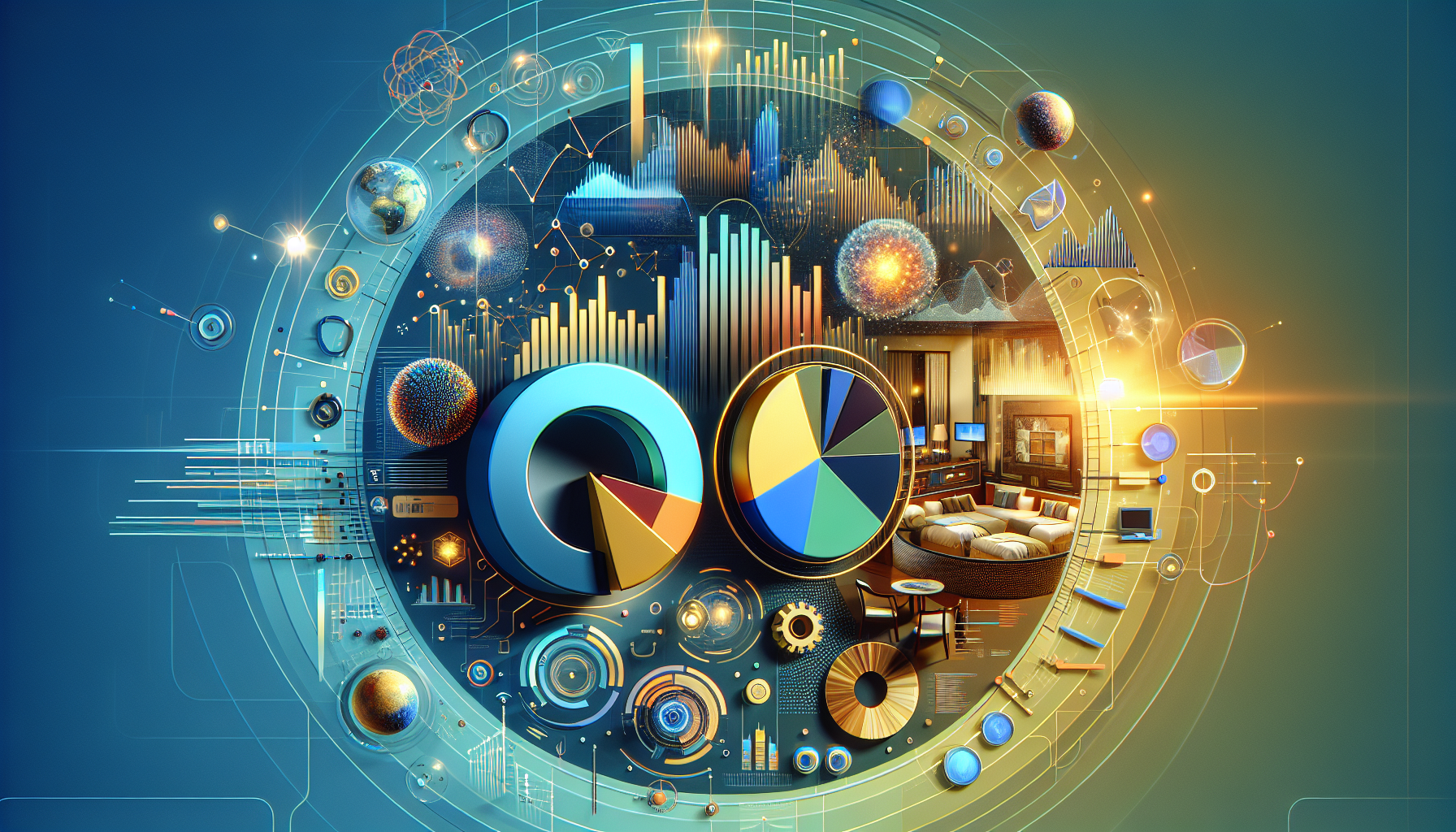 Data visualization of hotel guest preferences